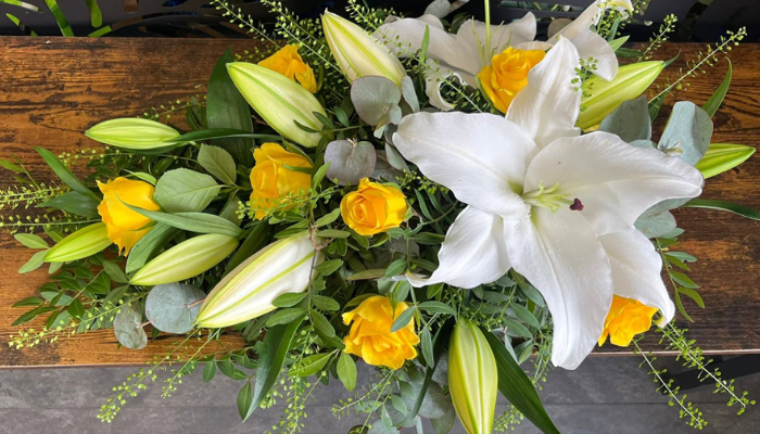 Funeral Flowers by Berry Blooms, Romsey