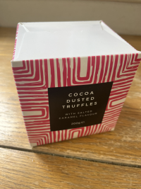 Coco dusted truffles - With salted caramel flavour 200g
