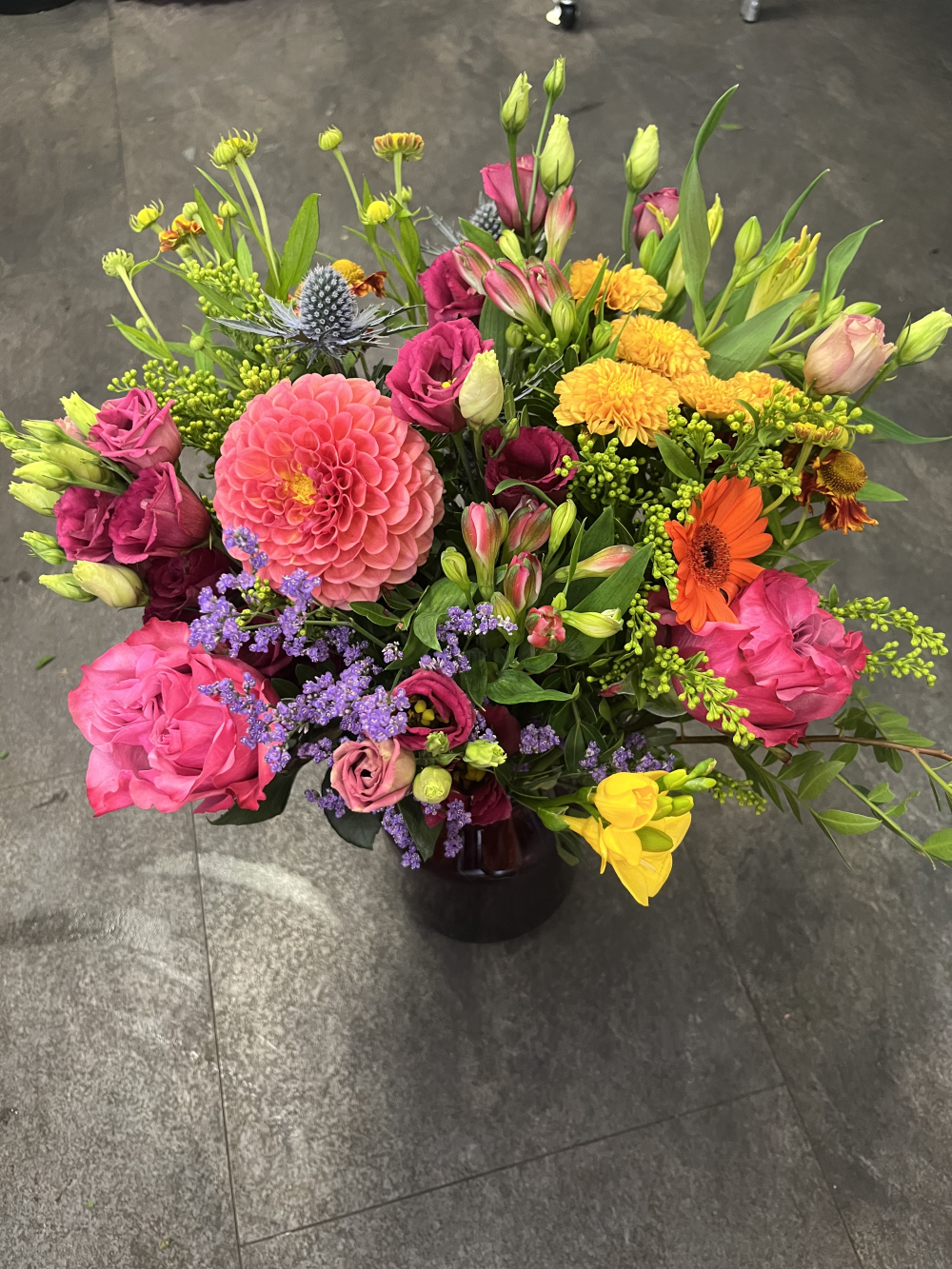 Luxury Bright Bouquet in a Vase